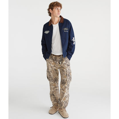 Aeropostale Mens' Ford Motor Co. Twill Jacket