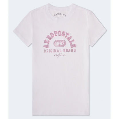 Aeropostale Arch Applique Graphic Tee