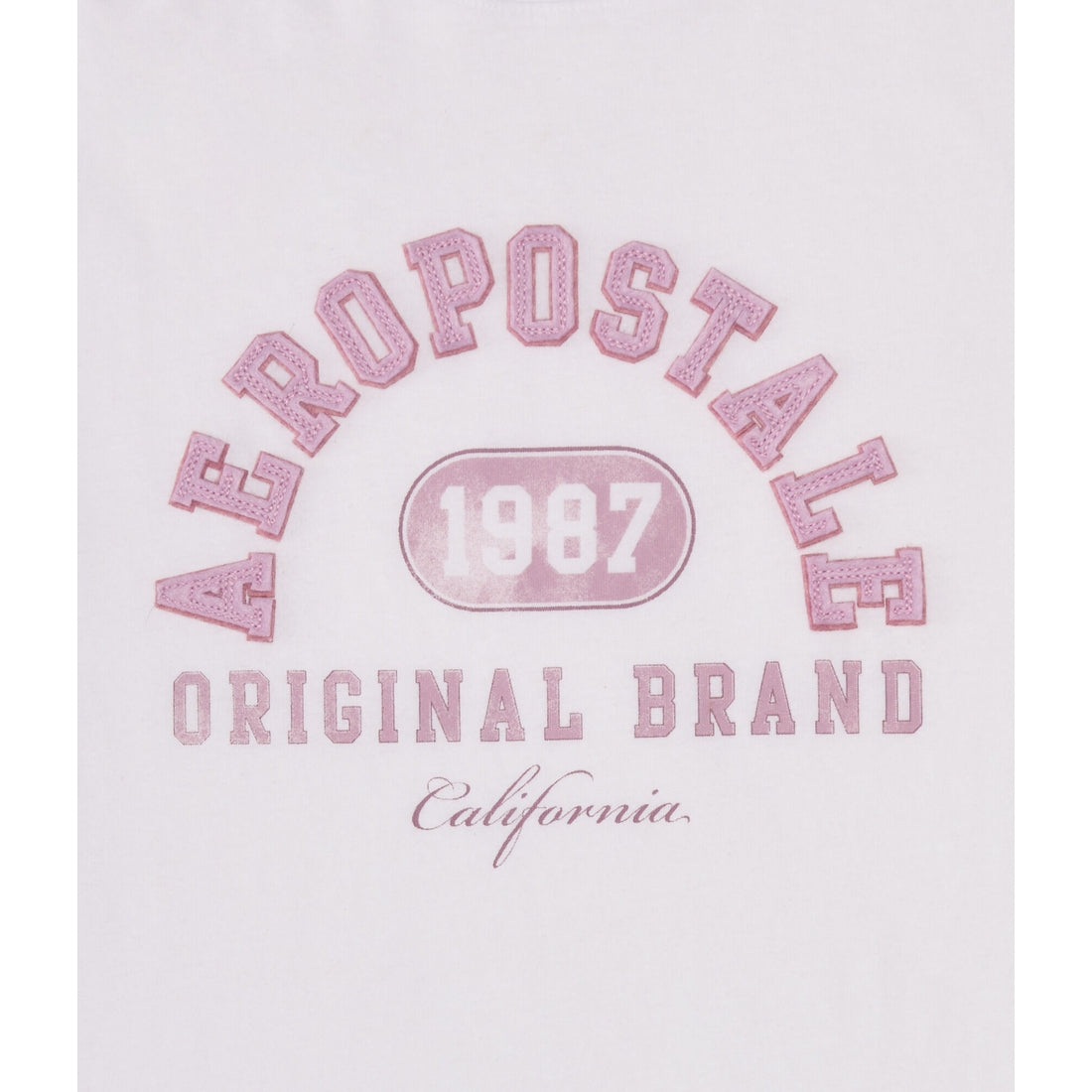 Aeropostale Arch Applique Graphic Tee