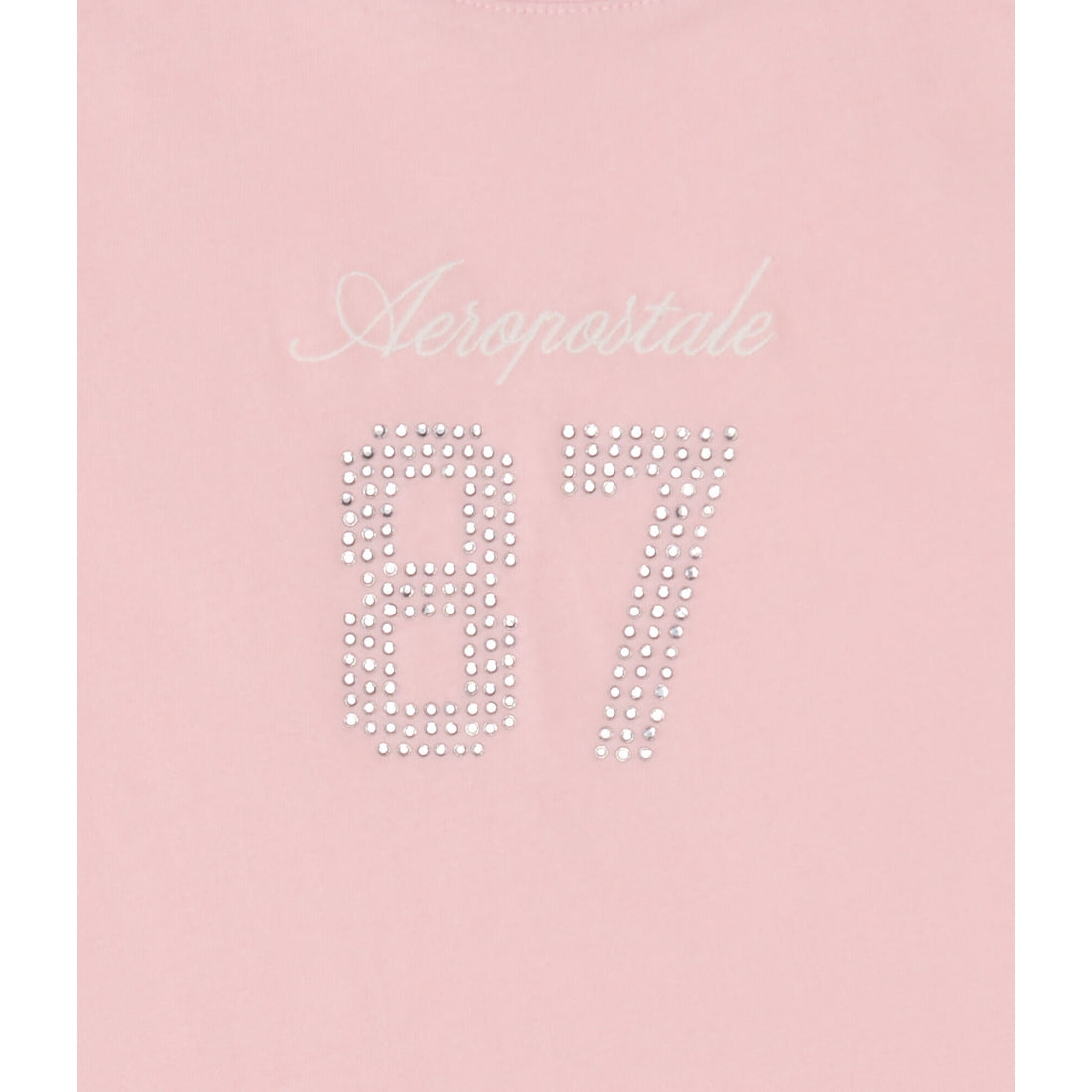Aeropostale Womens' Aeropostale 87 Rhinestone Graphic Tee