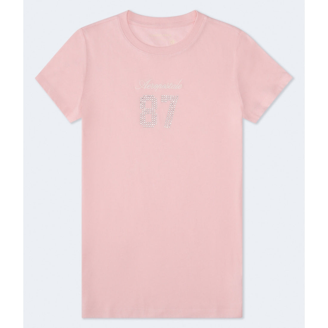 Aeropostale 87 Rhinestone Graphic Tee