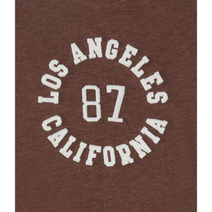 Aeropostale Womens' Los Angeles 87 Applique Graphic Tee