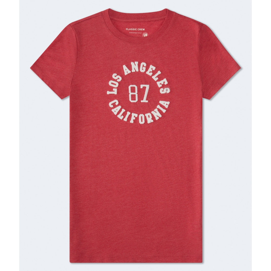 Aeropostale Womens' Los Angeles 87 Applique Graphic Tee