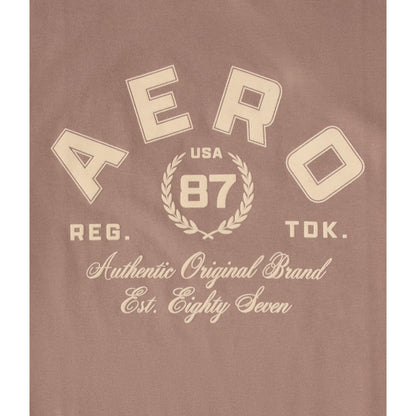 Aeropostale Mens' 87 Flocked Graphic Tee