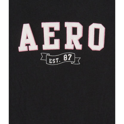 Aeropostale Womens' Banner Applique Graphic Tee
