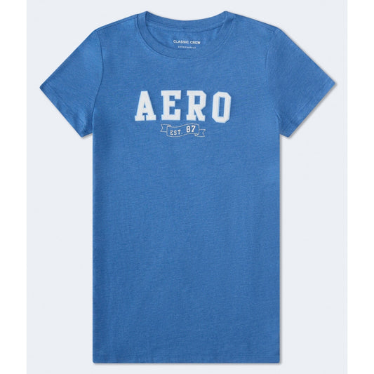Aeropostale Womens' Banner Applique Graphic Tee