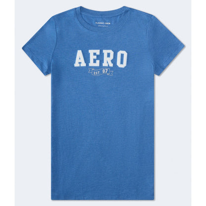 Aeropostale Womens' Banner Applique Graphic Tee