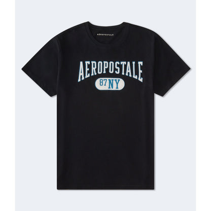 Aeropostale Mens' Aeropostale 87 NY Applique Graphic Tee