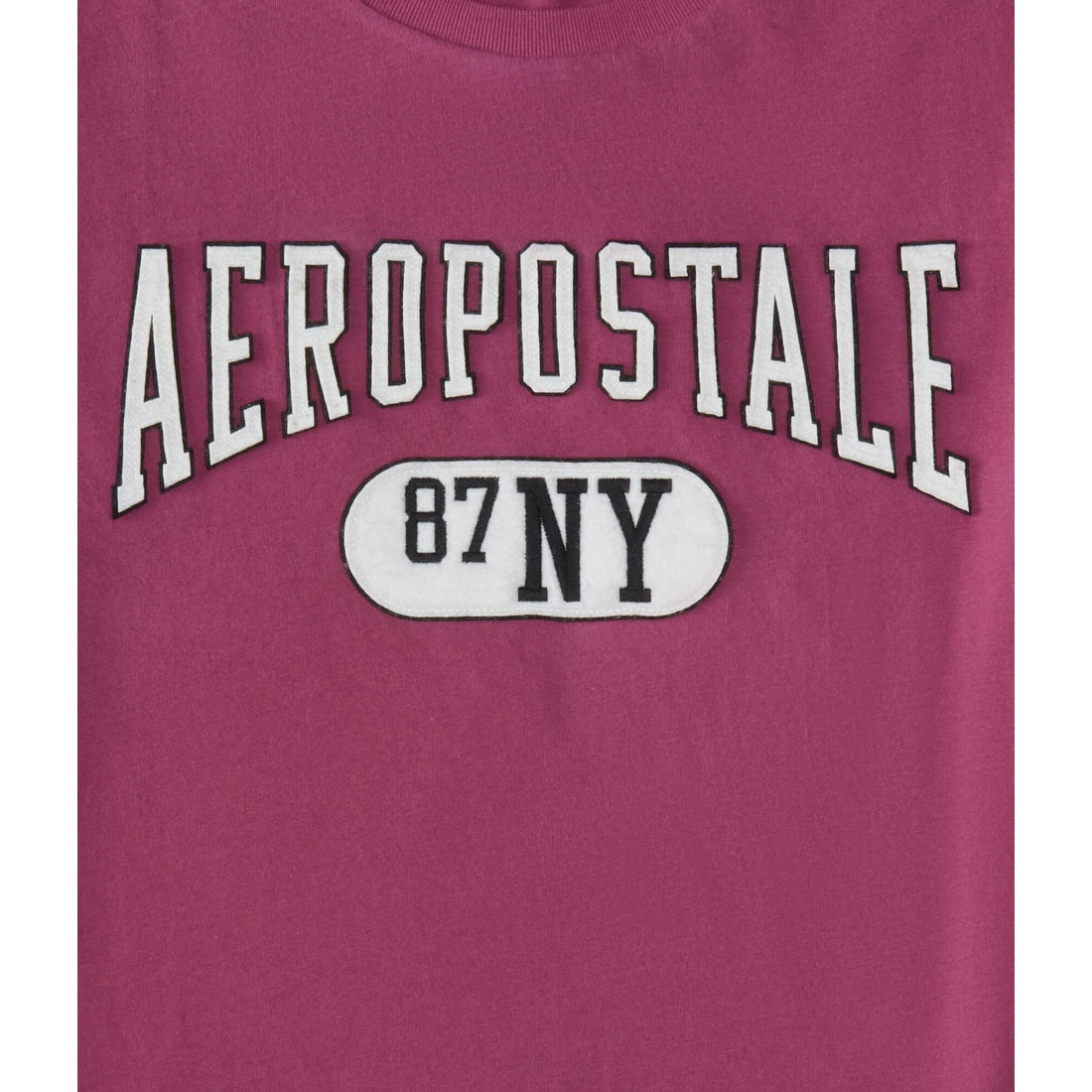 Aeropostale Mens' Aeropostale 87 NY Applique Graphic Tee