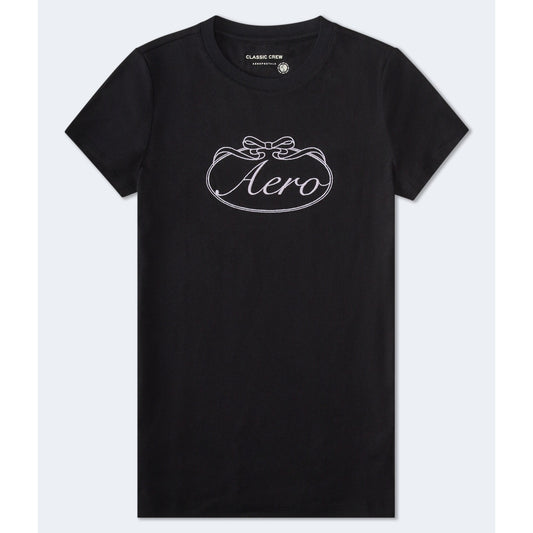 Aeropostale Womens' Bow Graphic Tee