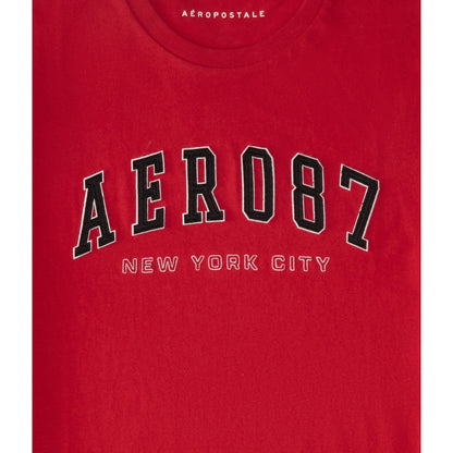 Aeropostale Mens' 87 Applique Graphic Tee