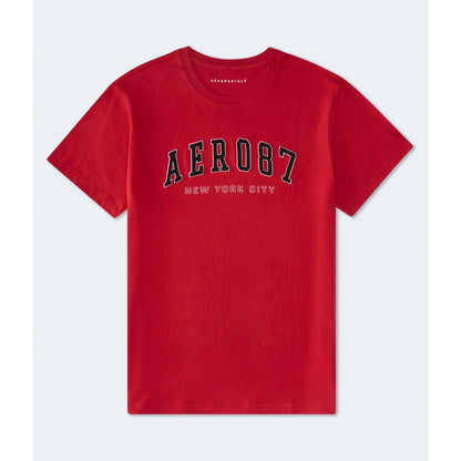 Aeropostale Mens' 87 Applique Graphic Tee