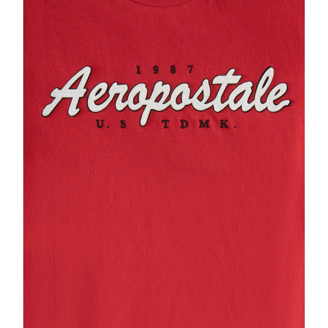 Aeropostale Mens' Aeropostale Script Applique Graphic Tee