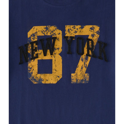 Aeropostale Mens' New York 87 Applique Graphic Tee
