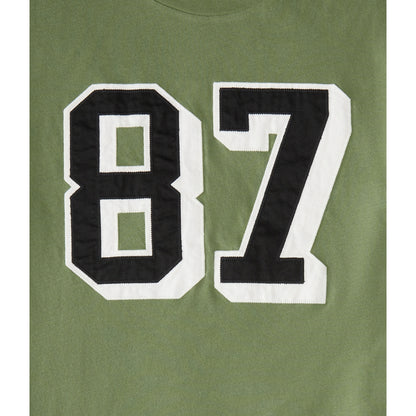 Aeropostale Mens' Oversized 87 Applique Graphic Tee