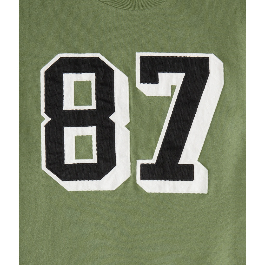 Aeropostale Mens' Oversized 87 Applique Graphic Tee