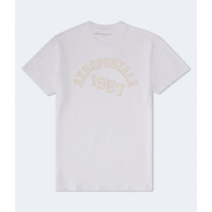 Aeropostale Mens' Aeropostale 1987 Arch Applique Graphic Tee