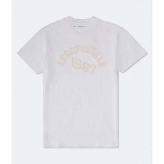 Aeropostale Mens' Aeropostale 1987 Arch Applique Graphic Tee