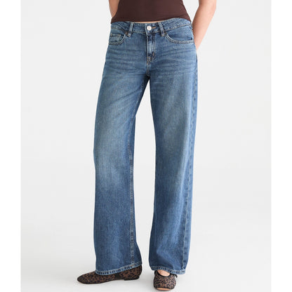 Low-Rise Baggy Wide Leg Jean