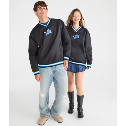 Aeropostale Mens' Detroit Lions Trainer's Jacket