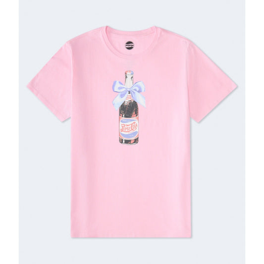 Aeropostale Womens' Pepsi Bow Oversized Graphic Tee