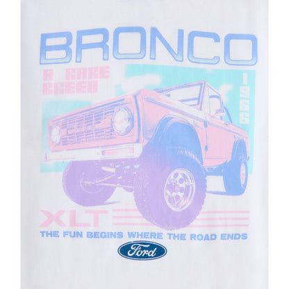 Aeropostale Womens' Ford Bronco Oversized Graphic Tee