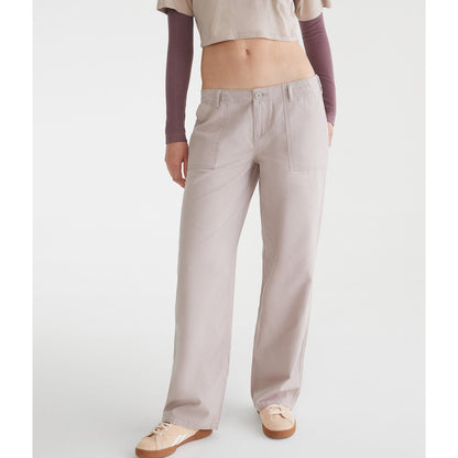 Aeropostale Womens' Low-Rise Straight Leg Pants