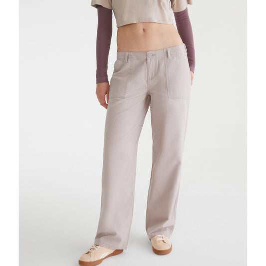 Aeropostale Womens' Low-Rise Straight Leg Pants