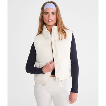 Aeropostale Womens' Lightweight Cropped Puffer Vest