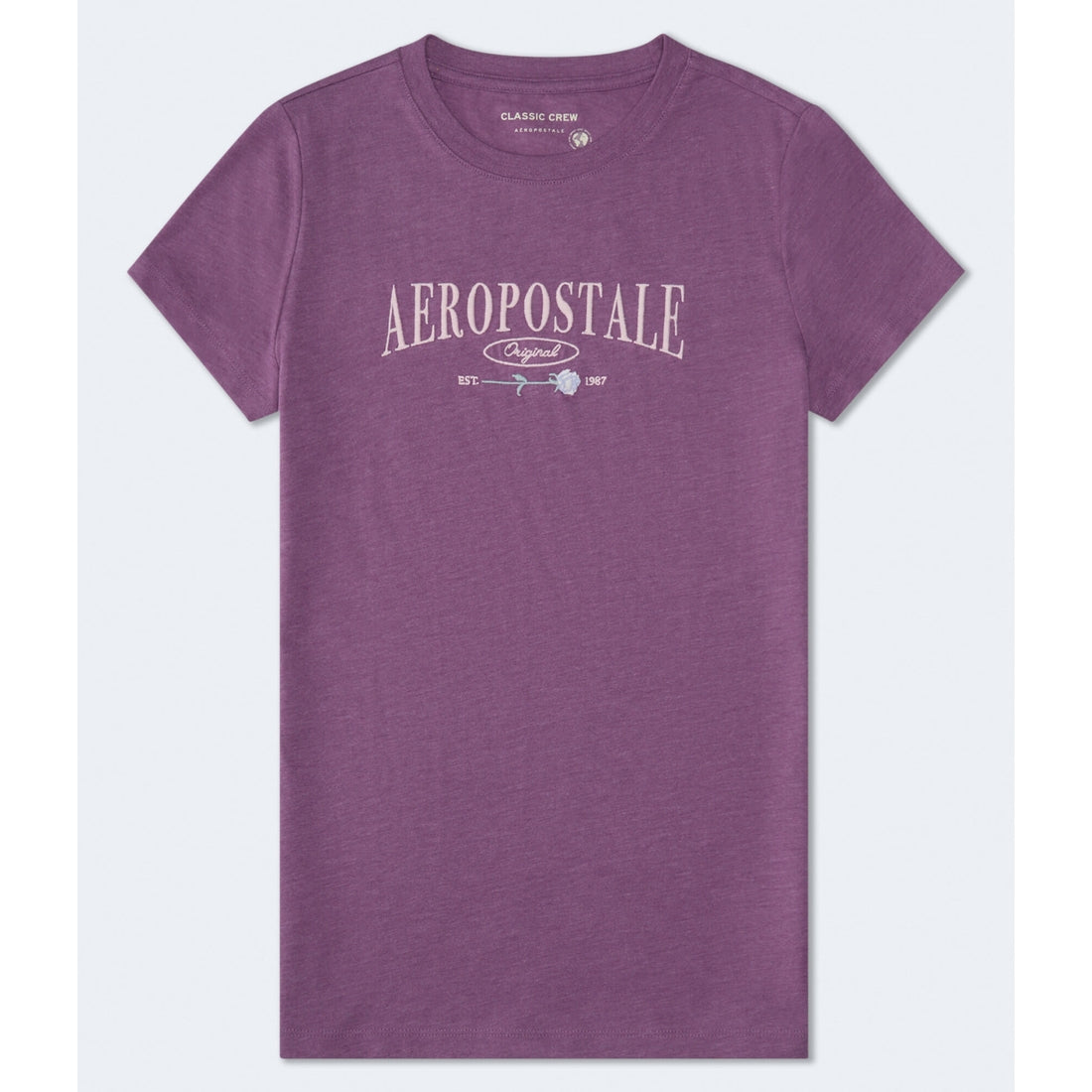 Aeropostale Womens' Aeropostale Rose Graphic Tee
