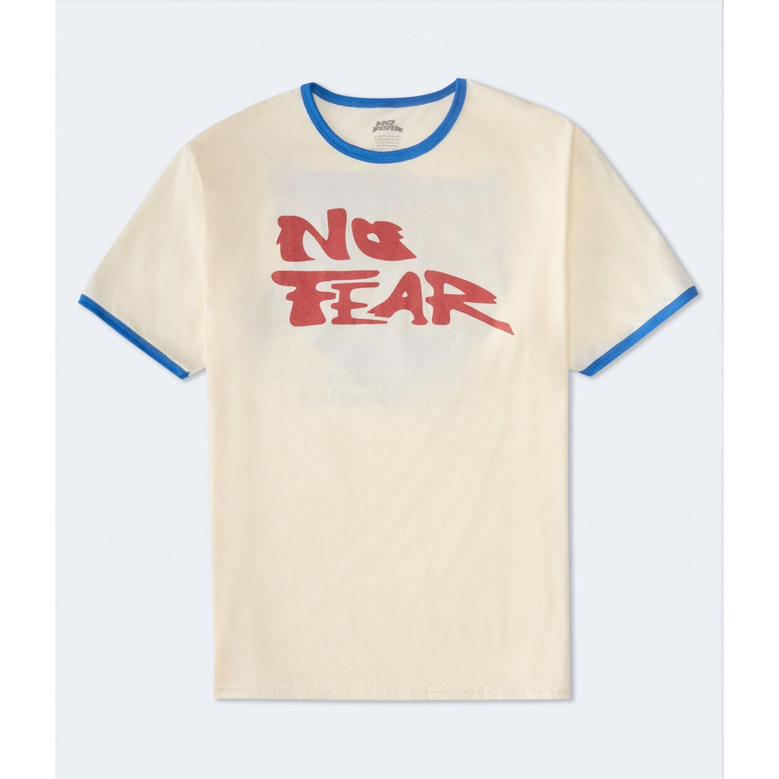 Aeropostale Mens' No Fear Relaxed Ringer Graphic Tee