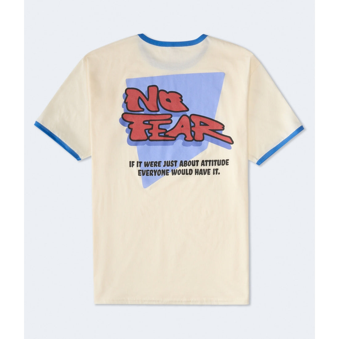 Aeropostale Mens' No Fear Relaxed Ringer Graphic Tee