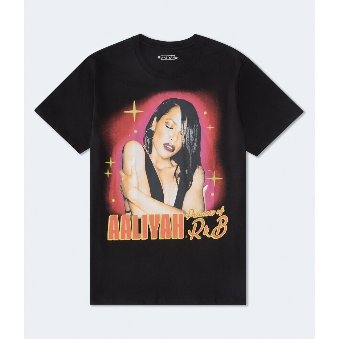 Aeropostale Womens' Aaliyah Princess of R&B Oversized Graphic Tee