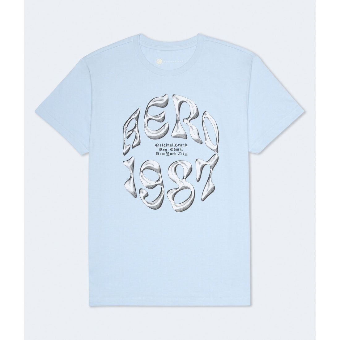Aeropostale Mens' 1987 Bubble Graphic Tee