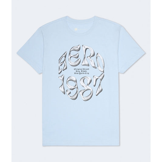 Aeropostale Mens' 1987 Bubble Graphic Tee