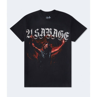 Aeropostale Mens' 21 Savage Relaxed Graphic Tee