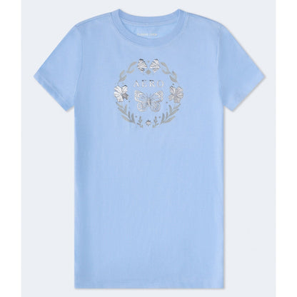 Butterfly Circle Foil Graphic Tee