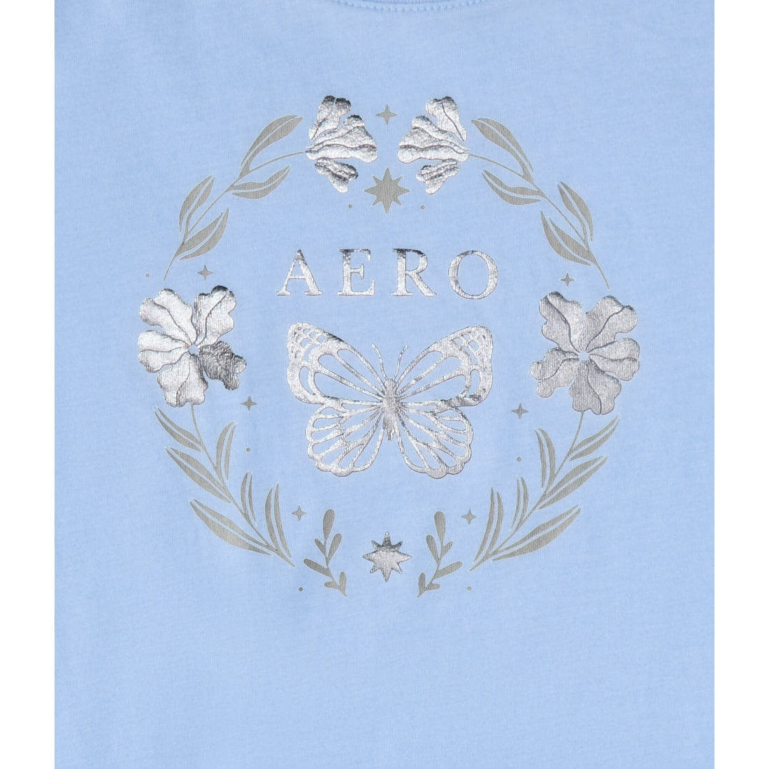 Butterfly Circle Foil Graphic Tee
