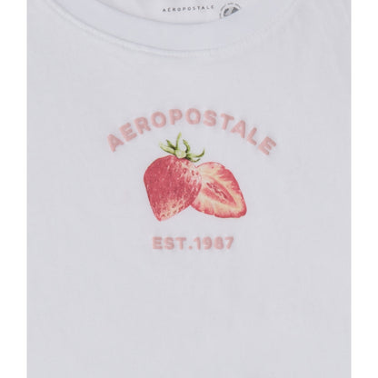 Aeropostale Strawberry Graphic Tee