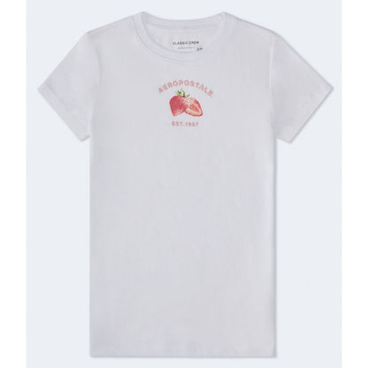 Aeropostale Strawberry Graphic Tee