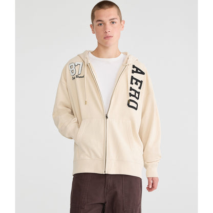 Aeropostale Mens' 87 Heritage Full-Zip Hoodie