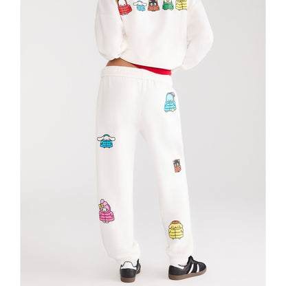 Aeropostale Womens' Hello Kitty and Friends | Puffer Jacket Jogger Sweatpants
