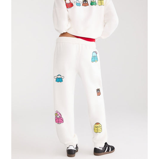 Aeropostale Womens' Hello Kitty and Friends | Puffer Jacket Jogger Sweatpants