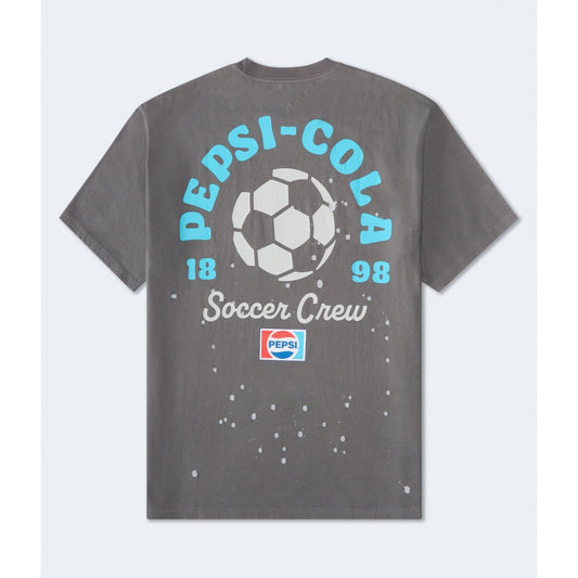 Aeropostale Mens' Pepsi Soccer Crew Relaxed Graphic Tee