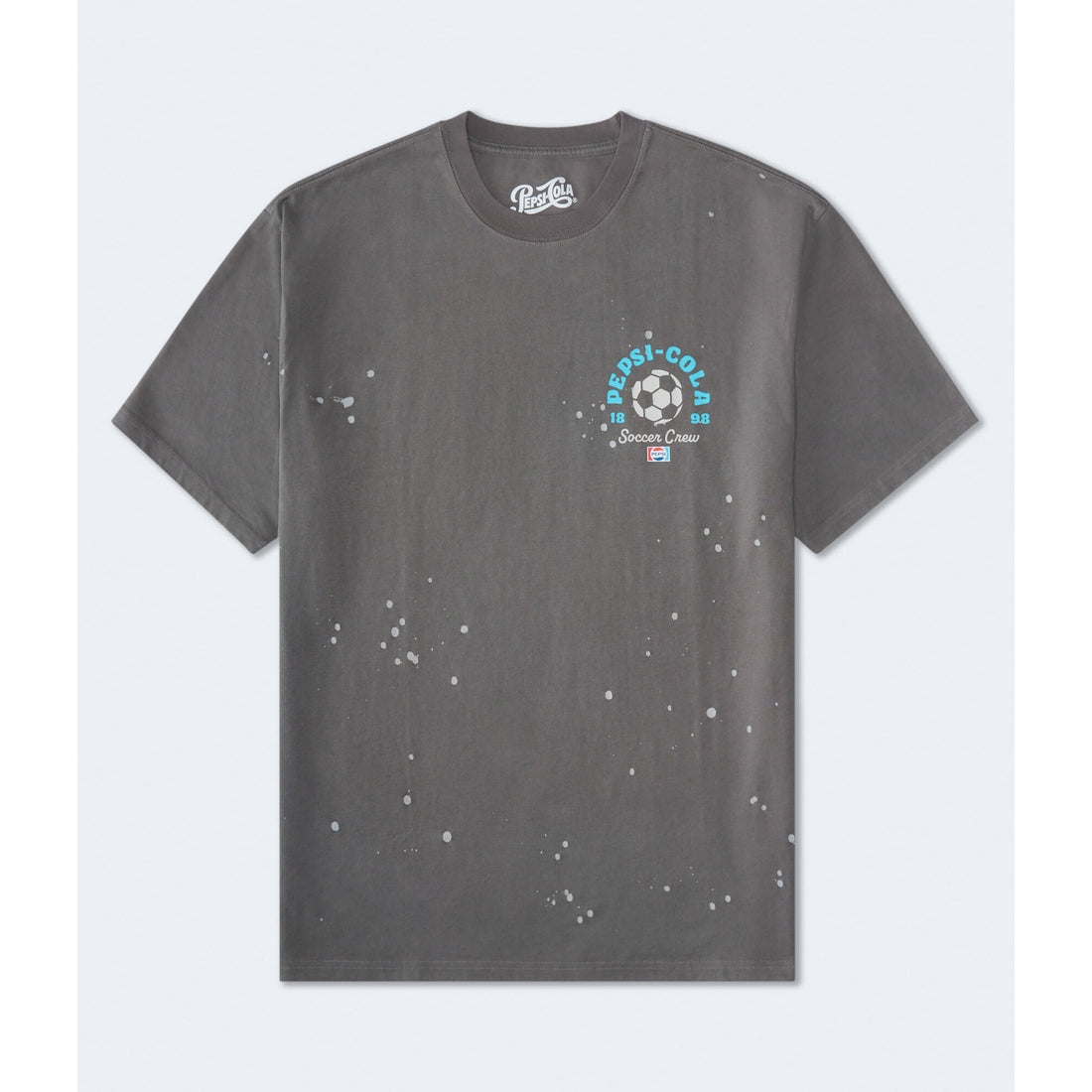 Aeropostale Mens' Pepsi Soccer Crew Relaxed Graphic Tee