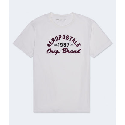 Aeropostale 1987 Applique Graphic Tee