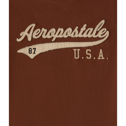 Aeropostale USA Script Applique Graphic Tee