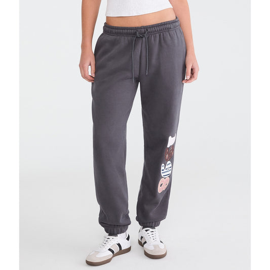 Aeropostale Womens' Cloud Soft 1998 Slouchy High-Rise Jogger Sweatpants