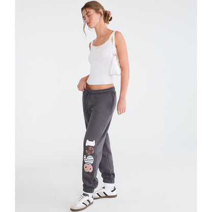Aeropostale Womens' Cloud Soft 1998 Slouchy High-Rise Jogger Sweatpants