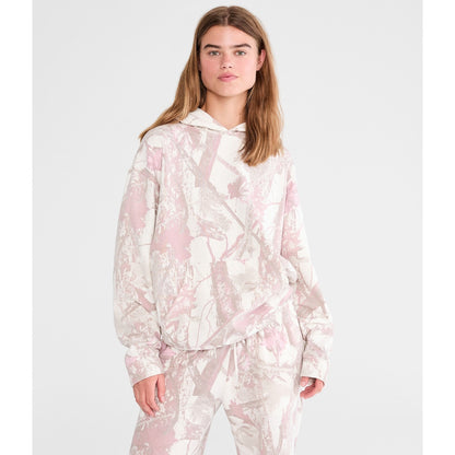 Aeropostale Womens' Cloud Soft Forest Camo Pullover Hoodie